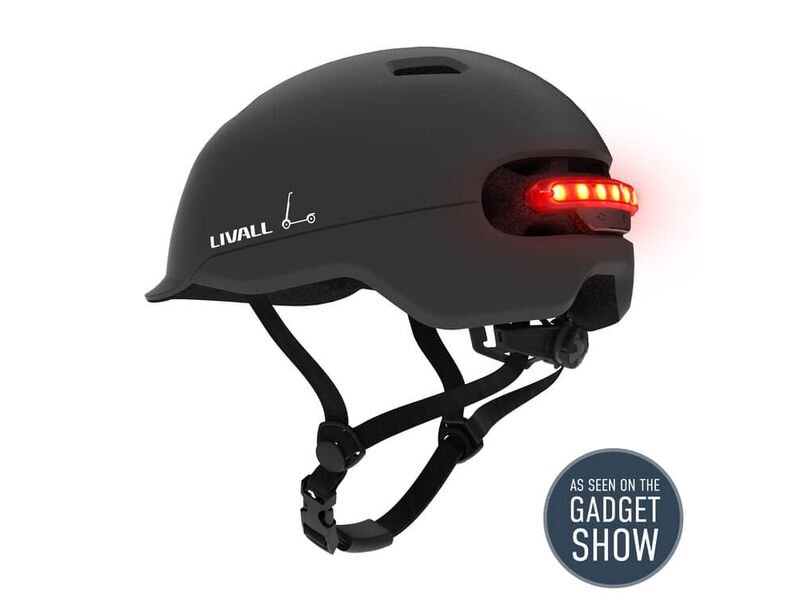 Умный светодиодный шлем для велосипедиста Livall C20